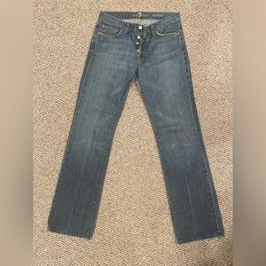 7 For All Mankind Men’s Standard Jeans 30x32